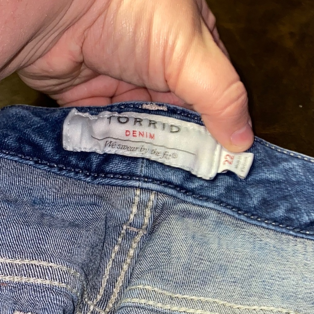 Torrid denim shorts
